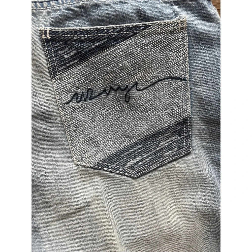 212 NYC Jeans Mens 36x32 Blue Baggy Denim Y2K‎ streetwear South Pole Style